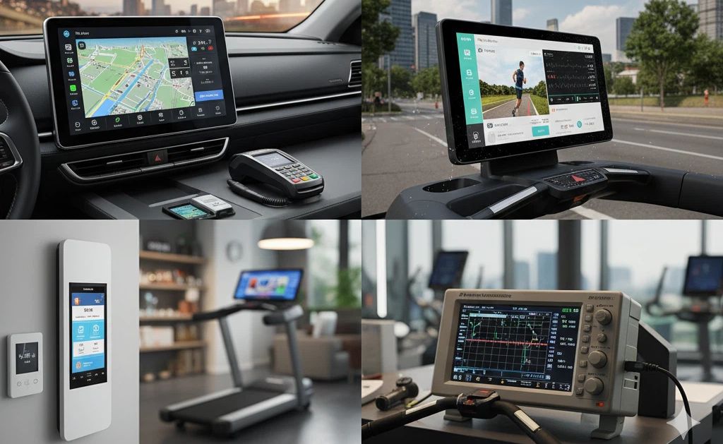 TFTタッチスクリーンの応用