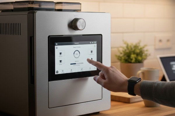 内蔵タッチスクリーン