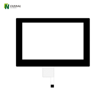 5 インチ小型容量性タッチ スクリーン I²C インターフェイス マルチタッチ工業用タッチスクリーン