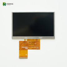 4.3 インチ TFT ディスプレイ 800*480 解像度 IPS LCD