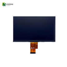 7 インチ HD TFT LCD ディスプレイ モジュール: 1024x600 解像度、-30&deg;C ～ 80&deg;C の広い温度範囲、産業および屋外での使用に対応