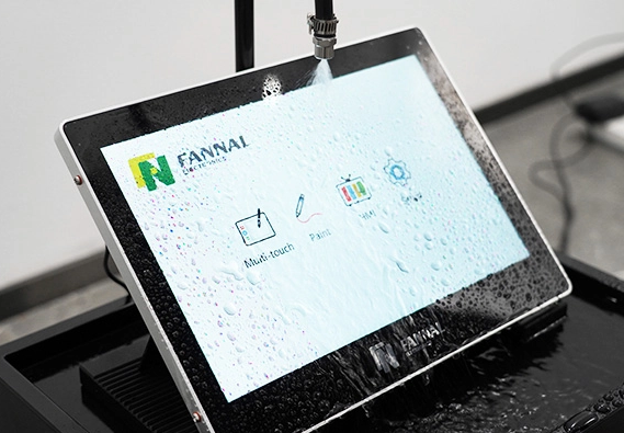 防水タッチスクリーン