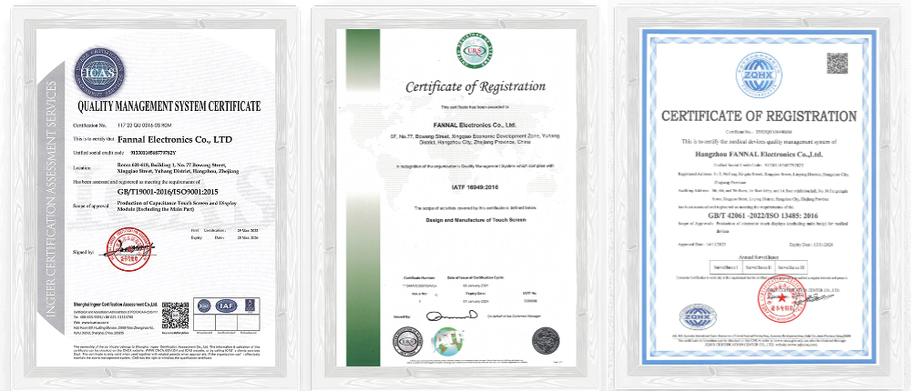 quality certificate 品質証明書