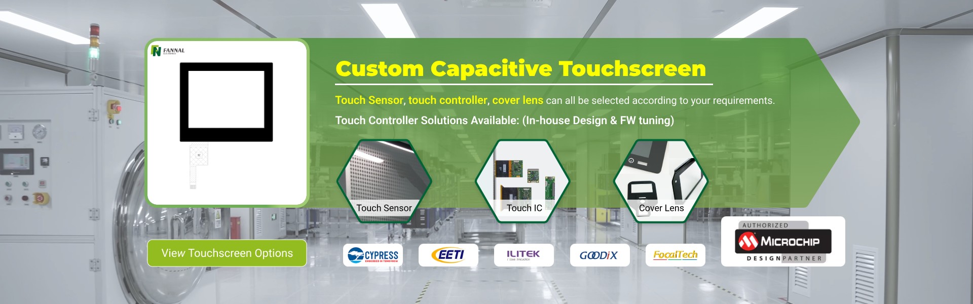 FANNAL touchscreen solutions