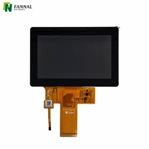 5 インチ 800&times;480 タッチ ディスプレイ | G+G、エアボンディング