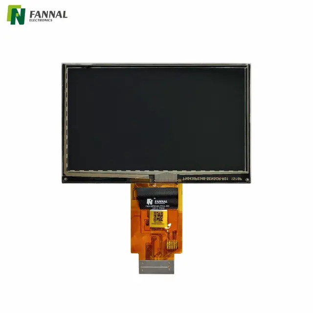 4.3インチ高輝度タッチディスプレイ | 720 ニット、RGB 24 ビット