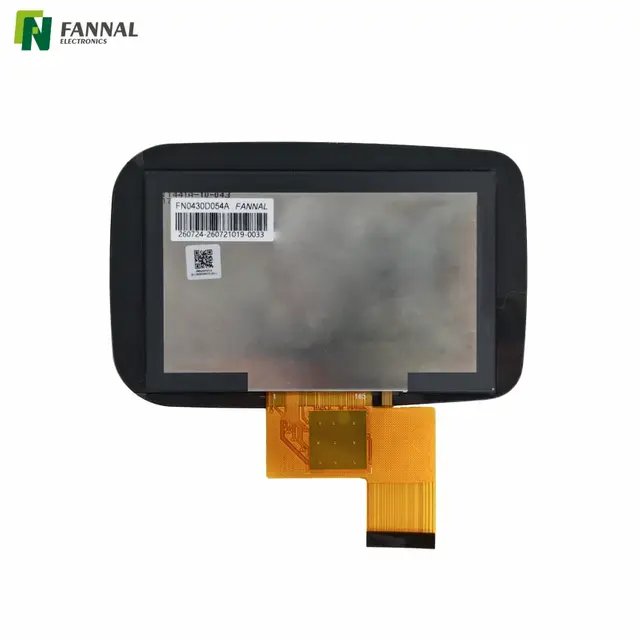 4.3 インチ 800&times;480 光学接着ディスプレイ | 760 ニット、LVDS