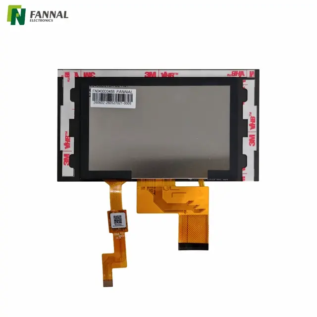 4.3 インチ光学接着タッチ ディスプレイ | 630 ニット、OCA
